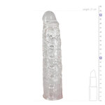 Verlengende Penis Sleeve - Transparant