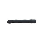 Golvende zwarte anaal vibrator