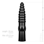 Geribbelde Dildo - 34 cm