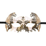 Easytoys Metalen Venetiaans Masker - Goudkleurig