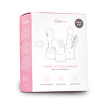 EasyToys Wand Collection &ndash; Opzetstuk Met Masturbator - Clear