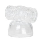 EasyToys Wand Collection &ndash; Opzetstuk Met Masturbator - Clear