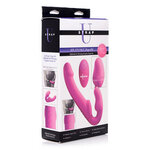 Opblaasbare Strapless Strap-on met Afstandsbediening