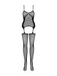 Jarretel Catsuit Met Body Design