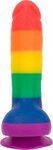 Addiction - Justin Rainbow Siliconen Dildo - 19 cm