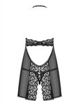 Joylace Transparante Babydoll - Zwart