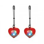 Charmed -  Heart Tweezer Tepelklemmen Met LED Verlichting