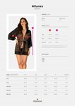 Allunes Sexy Kimono Luipaardprint - Curvy