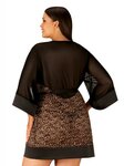 Allunes Sexy Kimono - Luipaardprint