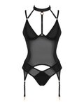 Brasica Jarretel Corset - Zwart