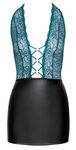 Jurk - Zwart & Groenblauw