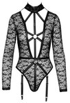 Body met Bandjes - Zwart