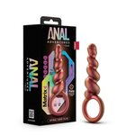 Anal Adventures Matrix - Spiral Loop Anaal Plug - Koper