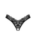 Donna Dream String Met Open Kruisje - Zwart