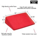 Small Love Cushion - Rood
