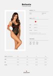 Bellastia Body Met Open Kruisje - Zwart