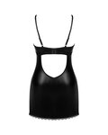 Obsessive - Norides Babydoll & String - Zwart