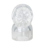EasyToys Wand Collection &ndash; Opzetstuk Met Masturbator - Clear