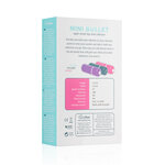 Bullet vibrator met 10 snelheden - paars