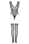 Body Met Jarretel Look Marella - Zwart