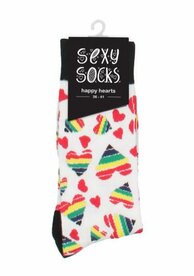 Sexy Sokken - Happy Hearts