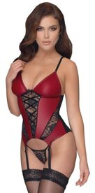 Korset met Bandjes - Rood &amp; Zwart