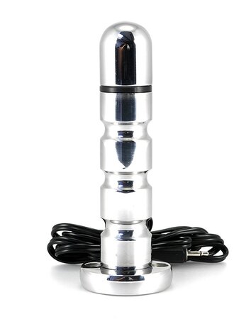 Rimba Electro Sex Anaal dildo, bi-polair (125 mm)