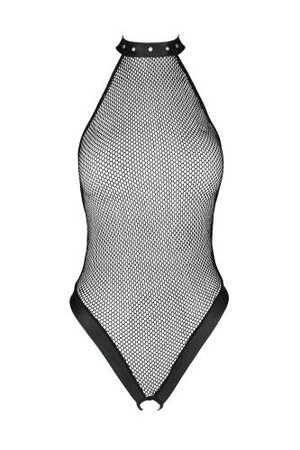 Body Moonlight Met Open Kruisje - Zwart