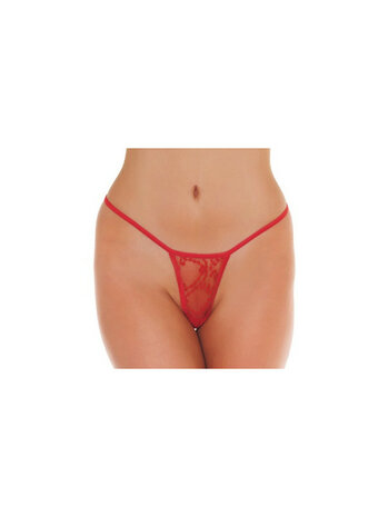 Amorable by Rimba - Mini String - One Size - Rood