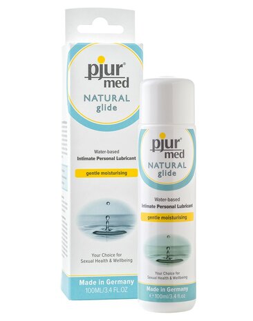 pjur - Med Natural Glide - Glijmiddel op waterbasis - 100 ml