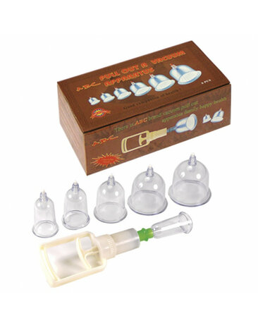 Rimba Bondage Play - Cupping set compleet met 6 cups
