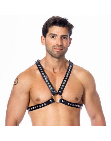 Rimba - Chest harnas versierd met studs