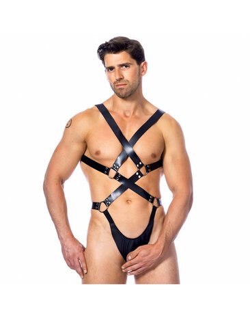 Rimba - Body harnas met open String en Elastiek