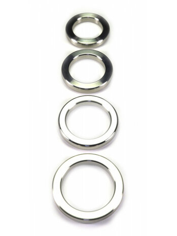 Rimba - Cockring in hoogwaardig RVS. 1 cm. breed
