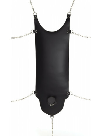 Rimba - Sling / Hangmat met vaste halsband en D-Ringen. (zonder ketting)