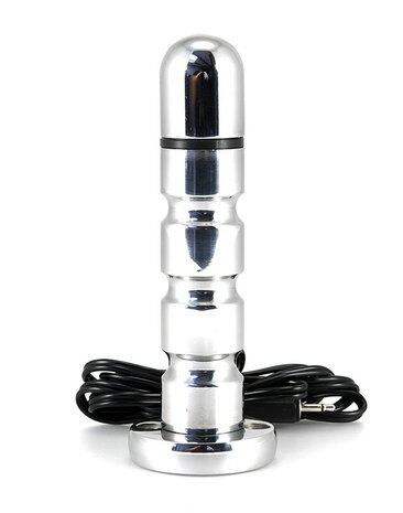 Rimba Electro Sex Anaal dildo, bi-polair (125 mm)