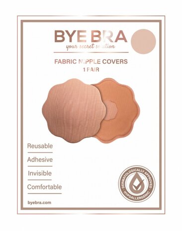 Bye Bra - Tepelbedekkers - Nude (1 paar)