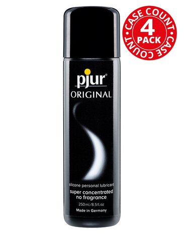 pjur - Original - Glijmiddel op siliconenbasis - 250 ml (4 stuks)