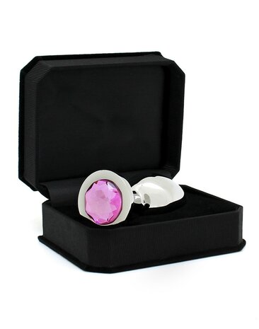 Rimba - Buttplug GROOT met kristal (unisex)