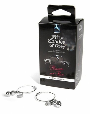 Pleasure and Pain - FSOG Nipple Rings