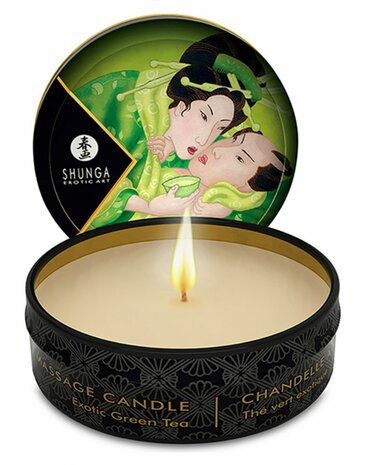Shunga - Mini Massagekaars - Exotic Green Tea - 30 ml