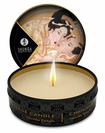 Shunga - Mini Massagekaars - Vanilla Fetish - 30 ml