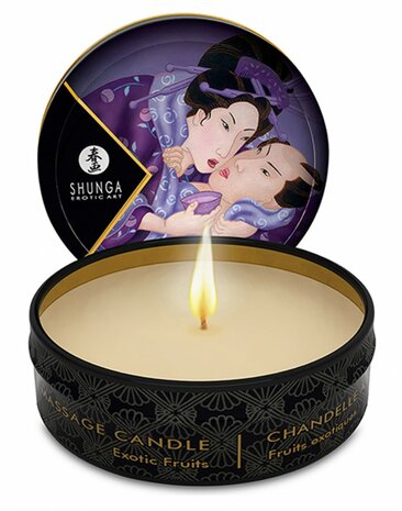 Shunga - Mini Massagekaars - Exotic Fruits - 30 ml