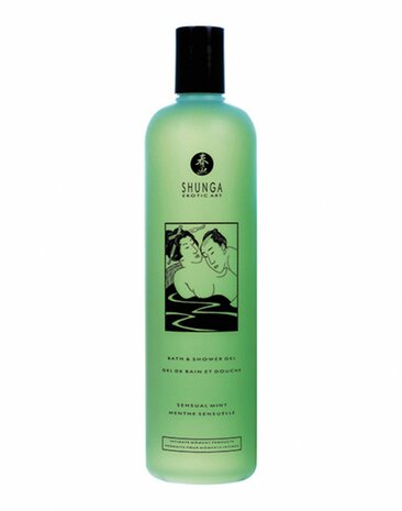 Shunga - Bad- &amp; Douchegel - Sensual Mint - 500 ml