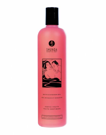 Shunga - Bad- &amp; Douchegel - Exotic Fruits - 500 ml