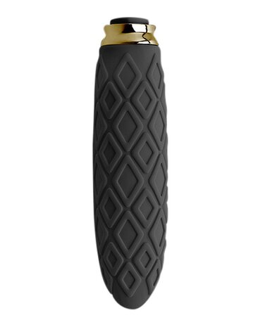 DORR - Foxy Mini Diamond - Mini Vibrator - Zwart