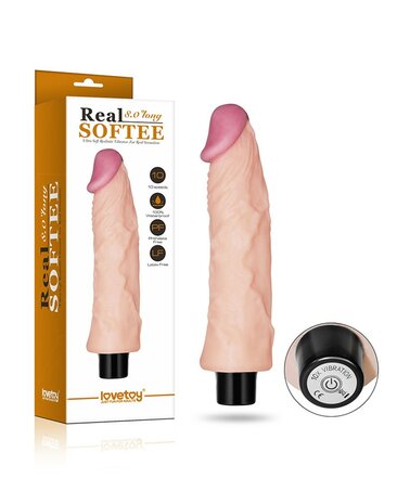 Vibrating Real Softee 8.3&quot; Realistic