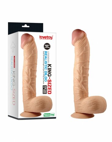 King-Sized Legendary Realistic Dildo 12&quot;