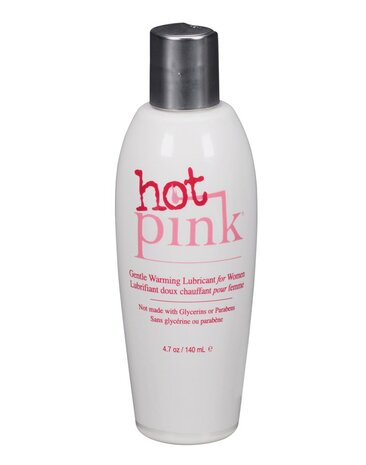 Pink - Hot - Glijmiddel op waterbasis met verwarmingseffect - 80 ml