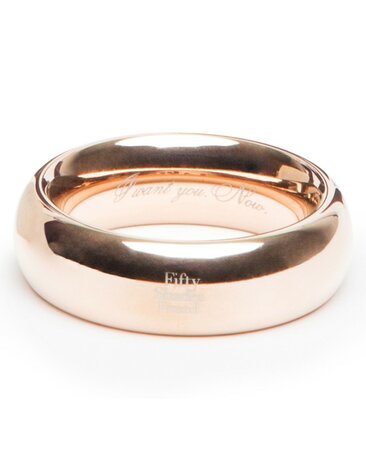 I Want You. Now - FSoG &quot;Freed&quot; Steel Love Ring 44mm